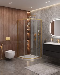 Душевой уголок CEZARES MOLVENO-R-1-90-C-BORO-IV